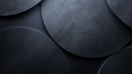 Dark subtle geometric texture, perfect for an elegant PowerPoint slide background - obrazy, fototapety, plakaty