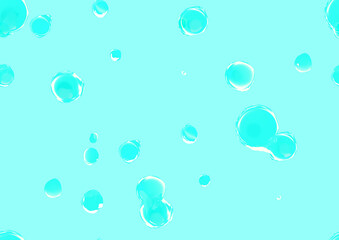 水滴の背景素材（シームレス）