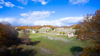 autumn in the mountains