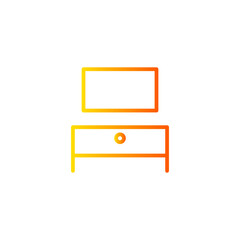 furniture gradient icon