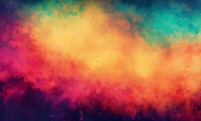 abstract gradient watercolor background texture and distressed vintage