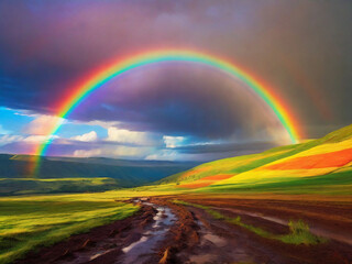 Obraz premium Rainbow