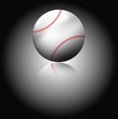 baseball ball vector illustration