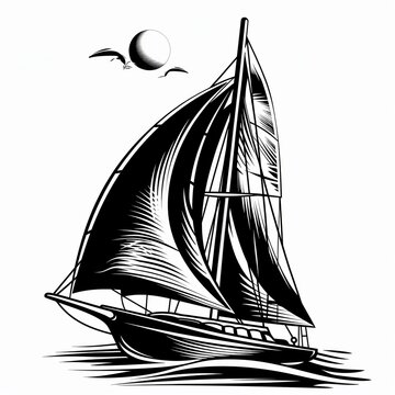 recommend clip art: A black and white vector style image of a wolf tattoo, in the style of Cricut SVG cut files, white background, bold and bold Outlined in black, simple image, mid shot