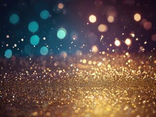 a close up of a glittery background with a light in the background.