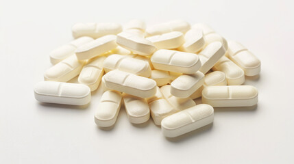 Assorted pharmaceutical capsules and tablets in close-up showcasing healthcare and medication