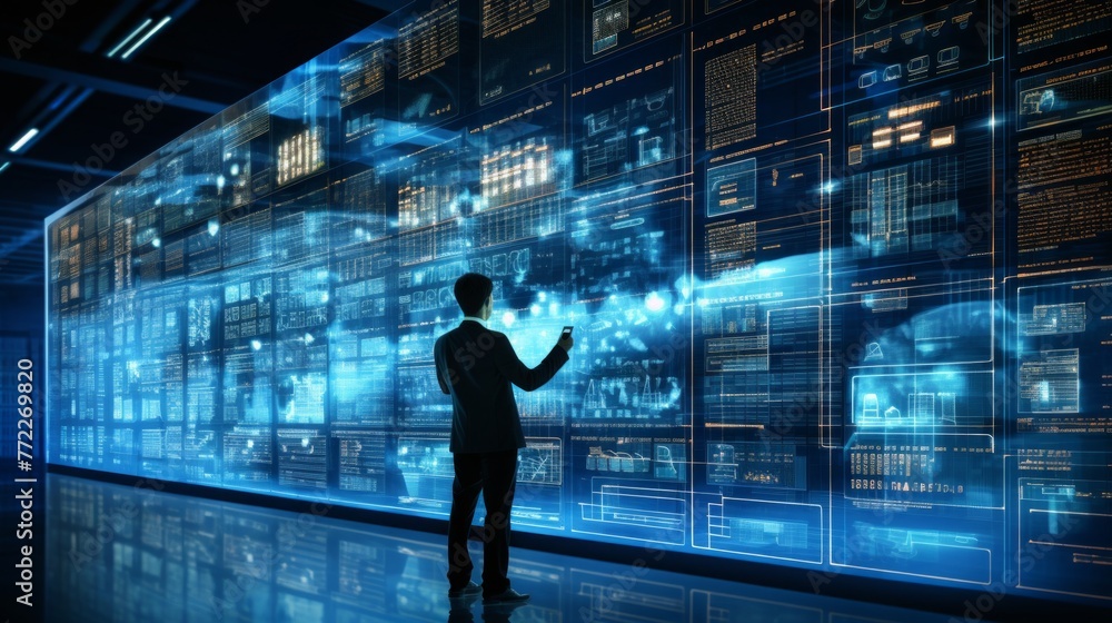 Poster analyze the concepts of digital transformation and its effects on it infrastructure