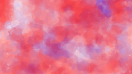 Vibrant Watercolor Brushstroke Background in Abstract Universe Style.