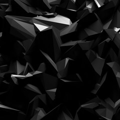 Abstract triangle Low Polygon background wallpaper texture 3d render	
