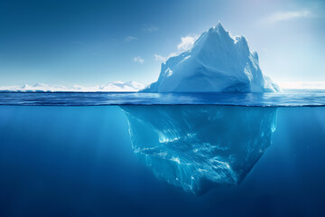 The Iceberg Beneath - obrazy, fototapety, plakaty