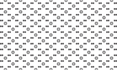 Embrace timeless elegance with this captivating black and white geometric pattern. Perfect for adding sophistication to your designs.