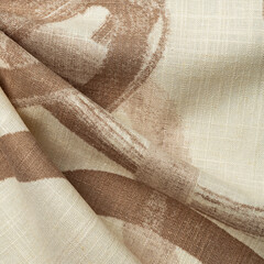 Texture, background, pattern, silk fabric, brown, beige, with a checkered pattern