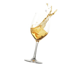 white wine splash