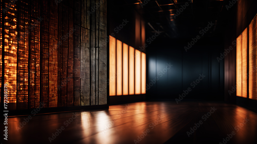 Poster create a square abstract background inspired by the interplay of light and shadow