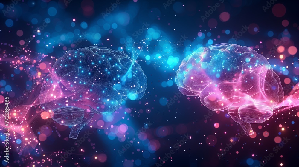Poster Digital Representation of Human Brains With Neural Network Connections