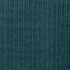 Closeup detail of blue fabric texture background. High resolution photo.