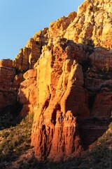 Expansive view of red rock formations in Sedona, Arizona