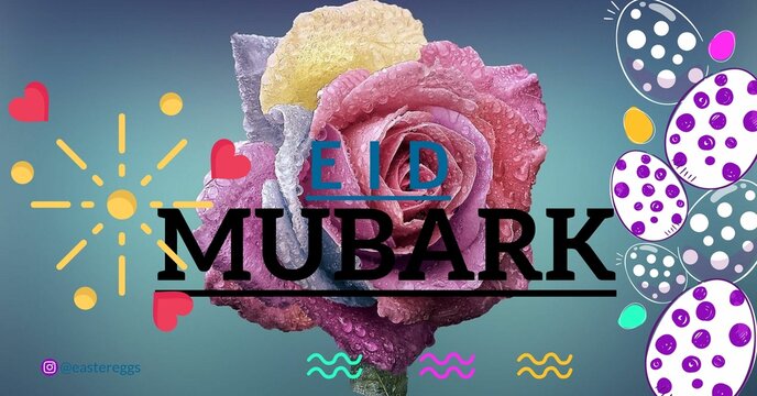 happy easter card, happy eid card ,eid mubark card 