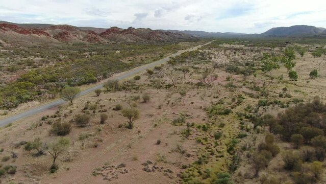 An Australian Outback Roadtrip from the Air