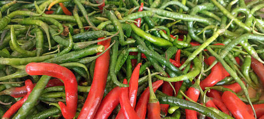bunch of chilies