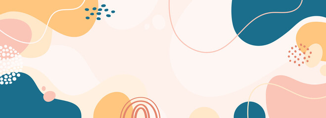 Color  abstract background for design.Template banner and cover for social media ad, template special promo new arrival sale.