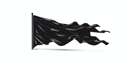 Flag vector design race black mockup illustration e