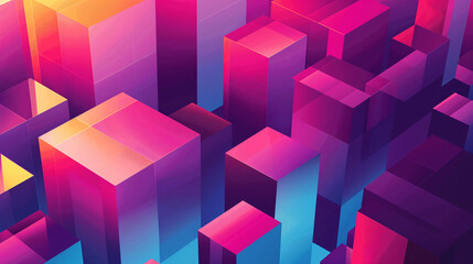 abstract background with squares