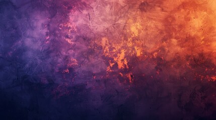 dusky purples fiery oranges deep blues abstract background with old texture - obrazy, fototapety, plakaty