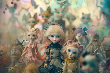 Inspiring curiosity and contemplation through AI generated art that explores the intersection of womanhood biotechnology and the universe