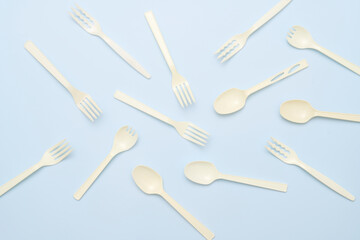 プラスチック製のカトラリー