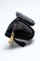 sunglasses on white background