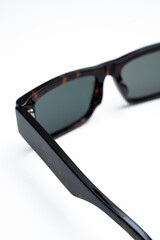 sunglasses on white background