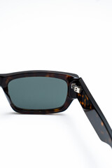 sunglasses on white background