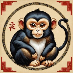 chinese zodiac animal illustration