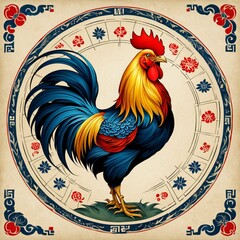 chinese zodiac animal illustration