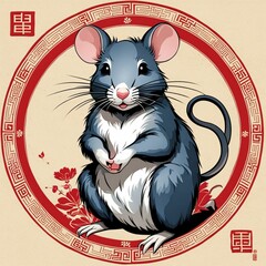 chinese zodiac animal illustration