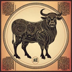 asian zodiac animal cartoon