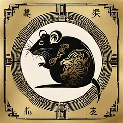 asian zodiac animal cartoon