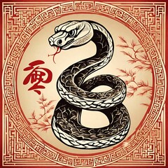 asian zodiac animal cartoon