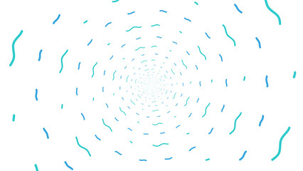 Abstract white background with a blue and green circle pattern with blue lines in the middle, white splashes background - obrazy, fototapety, plakaty