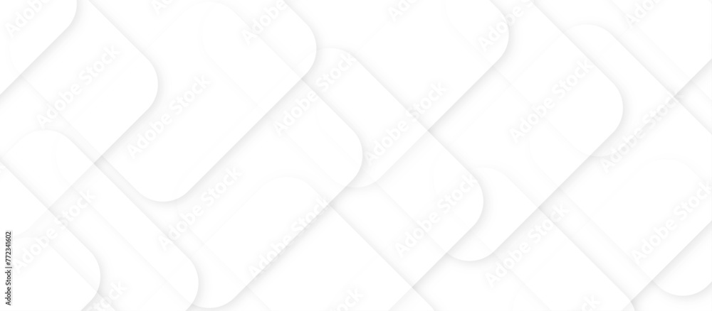 Poster abstract modern white and gray pattern geometric luxury gradient line background random square shape