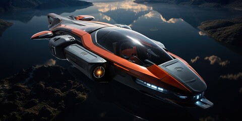 Solaris Cruiser: A luxurious solar-powered cruise ship designed for leisurely journeys across the vast expanse of space