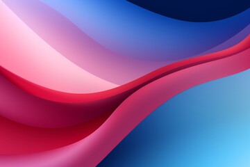 Steel Blue to Deep Burgundy abstract fluid gradient design, curved wave in motion background for banner, wallpaper, poster, template, flier and cover - obrazy, fototapety, plakaty