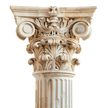 recommend clip art: Corinthian column of Greek Art objsect  isolated on transparent png.
                    