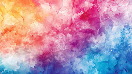 Watercolor Splash background with striking colorful variations Generative Ai