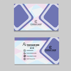 Creative Initial letter business card logo design with modern business vector template. Creative isolated business card monogram logo design