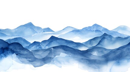 Fototapeta premium watercolor wave