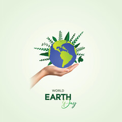 
Earth day illustration set, Earth Day poster | World Earth Day concept Earth map shapes with trees water | Earth Day environmental, Happy Earth Day Vector, 22 April, vector Earth Day lettering, 