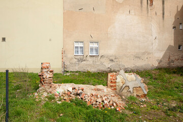 Traces of non-existent buildings, architecture in Gniezno, Pola