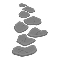 Natural Stone Path Element 
